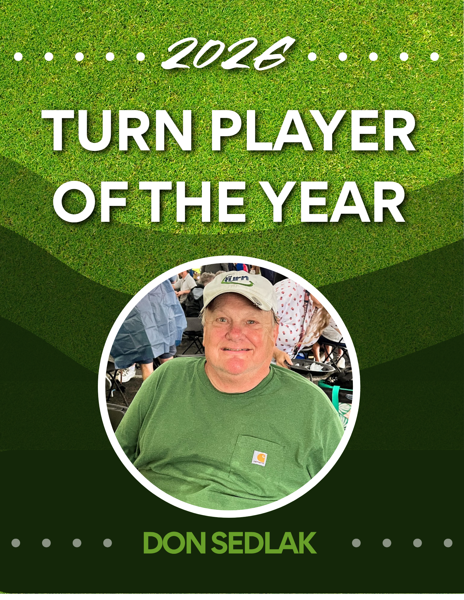 Don Sedlak 2026 Player of the Year